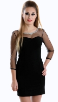 Платье № 3489SN черное