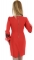 Платье № 1490N красное