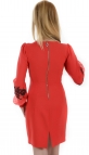 Платье № 1490N красное