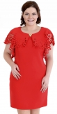 Платье № 34041SN красный (розница 640 грн./660 грн.)