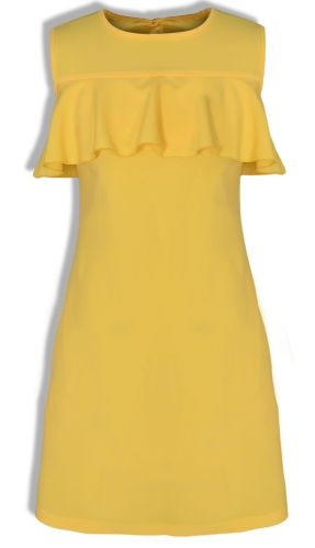 Платье № 3398SN желтый (розница 450 грн.)