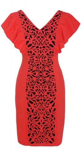 Платье № 3389SN красный (розница 625 грн.)