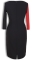 Платье № 34233SN черно-бело-красное (розница 610 грн.)