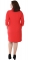 Платье № 3437SN красный 