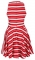 Платье № 3145SN красная полоска на белом (розница 472 грн.)
