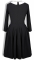 Платье № 3421SN черное