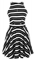 Платье № 3145SN черная полоска на белом (розница 472 грн.)