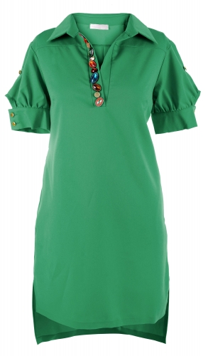 Платье № 3106SN зеленый