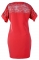 Платье № 3168S красное (розница 472 грн./484 грн./502 грн.)