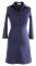 Платье № 3205S черная клетка на синем (розница 492 грн./512 грн.)