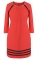 Платье № 3287SN красно-черное (розница 620 грн.)