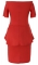 Платье № 3264SN красный (розница 470 грн.)