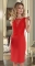Маленькое красное платье № 4049