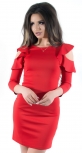 Платье № 3263SN красный (розница 480 грн./490 грн.)
