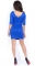 Платье № 10805 красно-синее (розница 518 грн./529 грн.)