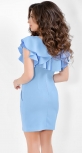 Обворожительное голубое платье