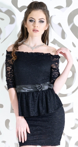 Платье № 3005SN черное