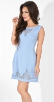 Платье № 1263N голубое (розница 515 грн.)