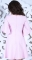 Платье № 3587N нежно розовое 