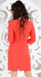 Платье № 1495N красный