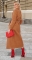 Кашемировое пальто с разрезами 