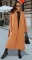 Кашемировое пальто с разрезами 