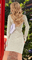 Стильное вязаное платье с пуговичками