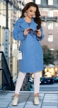 Кашемировое пальто с воротником № 3995