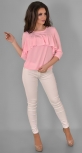 Блуза № 3615N розовая (розница 435 грн.)