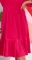 Розовое платье плиссе
